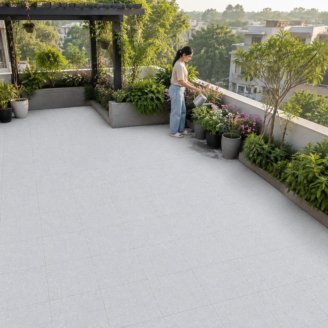 AL 11527 Plain and texture Balcony / Terrace - My Home Studio